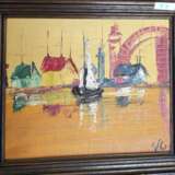 “The Bay” Canvas Oil paint Expressionist Marine неизвестен - photo 1