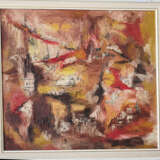 “Abstraction City” Canvas Oil paint Abstractionism Landscape painting 1971 - photo 1