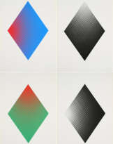 Getulio Alviani. Mixed Lot of 4 Prints