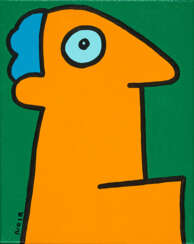 Thierry Noir. Le soleil ou moi? Qui est le plus fort? On veras bien demain soir!