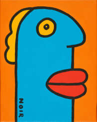 Thierry Noir. Souvenirs de vacances à Leipzigerplatz
