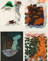 Per Kirkeby. Mixed Lot of 4 Prints