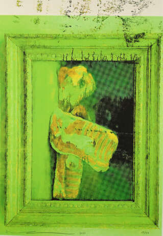 Wade Guyton. Green Goya - фото 1