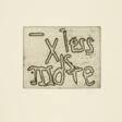 Herbert Zangs. Untitled (less is more) - Jetzt bei der Auktion