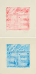 Herbert Zangs. Mixed lot of 2 prints