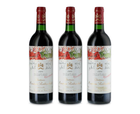 Château Mouton-Rothschild 1989 - photo 1 Château Mouton-Rothschild 1989 - photo 1
