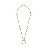 CARTIER DIAMOND AND TRI-COLORED GOLD 'TRINITY' NECKLACE - photo 1