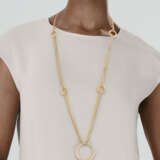 CARTIER DIAMOND AND TRI-COLORED GOLD 'TRINITY' NECKLACE - photo 2