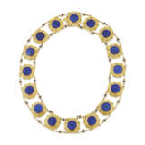 TIFFANY & CO., LOUIS COMFORT TIFFANY LAPIS LAZULI, ENAMEL AND GOLD NECKLACE - Foto 1