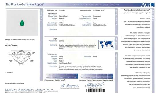 GROUP OF UNMOUNTED EMERALDS - фото 13