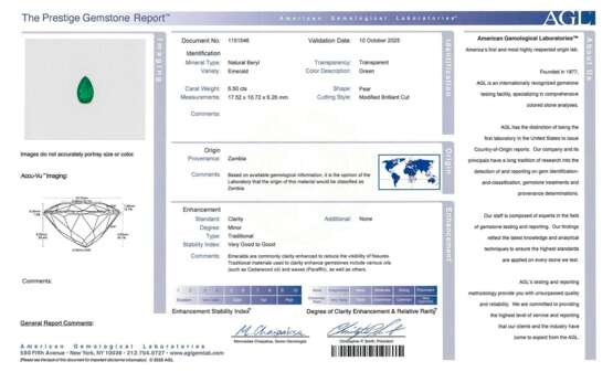 GROUP OF UNMOUNTED EMERALDS - фото 14