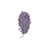 CARNET PAIR OF COLORED SAPPHIRE AND DIAMOND ‘PRECIOUS PLUME’ FEATHER BROOCHES - photo 3