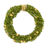 VERDURA PERIDOT AND GOLD TORSADE NECKLACE - фото 1