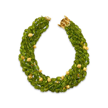VERDURA PERIDOT AND GOLD TORSADE NECKLACE - фото 3 VERDURA PERIDOT AND GOLD TORSADE NECKLACE - фото 3