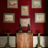 PAIRE DE PORTE-TORCHÈRES DE LA FIN DE L'ÉPOQUE LOUIS XVI - Foto 2