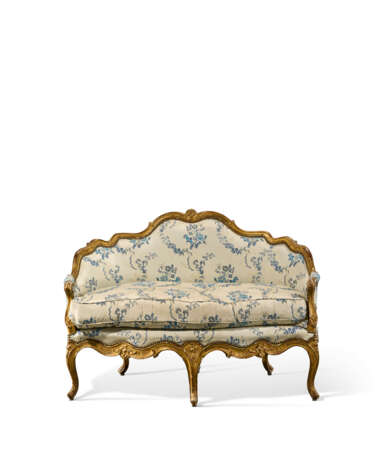 CANAPÉ D'ALCÔVE D'ÉPOQUE LOUIS XV - Foto 1 CANAPÉ D'ALCÔVE D'ÉPOQUE LOUIS XV - Foto 1