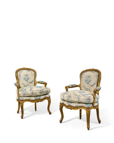 PAIRE DE FAUTEUILS EN CABRIOLET D'ÉPOQUE LOUIS XV - Foto 1 PAIRE DE FAUTEUILS EN CABRIOLET D'ÉPOQUE LOUIS XV - Foto 1