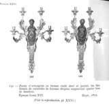 PAIRE D'APPLIQUES DE STYLE LOUIS XVI - Foto 4