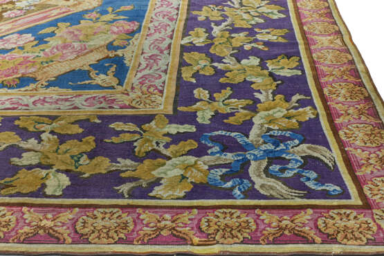 TAPIS D'AUBUSSON D'ÉPOQUE DIRECTOIRE - Foto 3 TAPIS D'AUBUSSON D'ÉPOQUE DIRECTOIRE - Foto 3