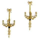 PAIRE D'APPLIQUES D'ÉPOQUE RESTAURATION - photo 1