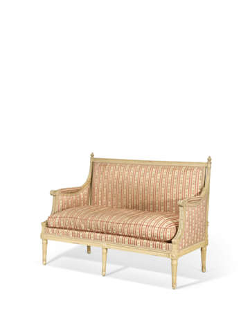 CANAPÉ D'ÉPOQUE LOUIS XVI - photo 2