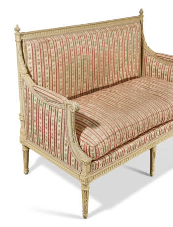 CANAPÉ D'ÉPOQUE LOUIS XVI - photo 3