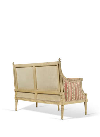 CANAPÉ D'ÉPOQUE LOUIS XVI - photo 4