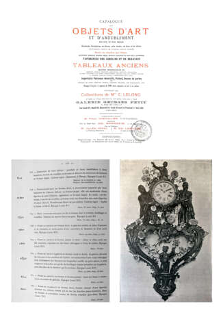 CARTEL EN APPLIQUE AUX CHINOIS DE STYLE LOUIS XV - Foto 2