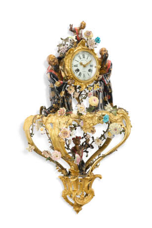 CARTEL EN APPLIQUE AUX CHINOIS DE STYLE LOUIS XV - Foto 3