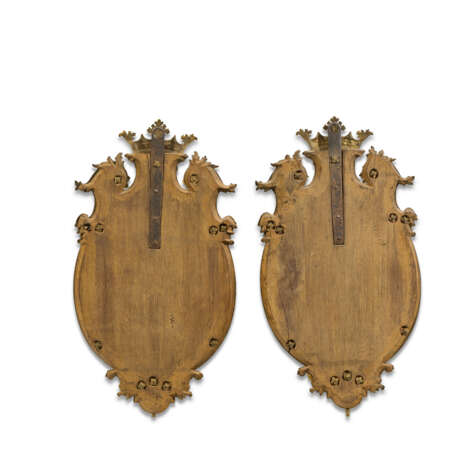PAIRE DE MIROIR-GIRANDOLES D'ÉPOQUE BAROQUE - Foto 6 PAIRE DE MIROIR-GIRANDOLES D'ÉPOQUE BAROQUE - Foto 6
