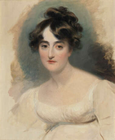 ÉCOLE ANGLAISE DU XIXe SIÈCLE, ENTOURAGE DE SIR THOMAS LAWRENCE, PRA FRS - Foto 1