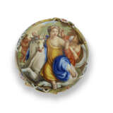 BOÎTIER DE MONTRE FORMANT TABATIÈRE EN OR ET ÉMAIL D'ÉPOQUE LOUIS XIV - photo 3