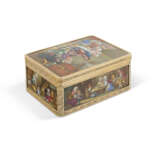 TABATIÈRE DE TABLE EN OR ET ÉMAIL D’ÉPOQUE RESTAURATION - Foto 2