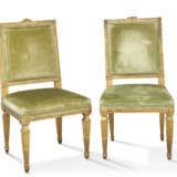 PAIRE DE CHAISES D'ÉPOQUE LOUIS XVI - photo 1