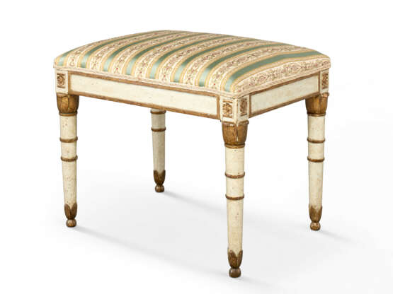 TABOURET IMPÉRIAL D'ÉPOQUE NÉOCLASSIQUE - Foto 2 TABOURET IMPÉRIAL D'ÉPOQUE NÉOCLASSIQUE - Foto 2