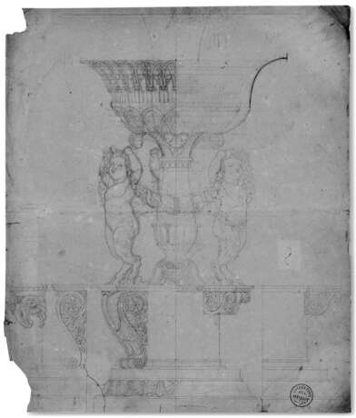 PAIRE DE SURTOUTS-CANDÉLABRES DE STYLE RESTAURATION - photo 6