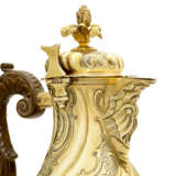 CHOCOLATIÈRE ET SON POT À LAIT CHAUD ALLEMANDS EN VERMEIL - photo 2