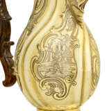 CHOCOLATIÈRE ET SON POT À LAIT CHAUD ALLEMANDS EN VERMEIL - photo 3