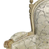 PAIRE DE BERGÈRES D'ÉPOQUE LOUIS XVI - Foto 4