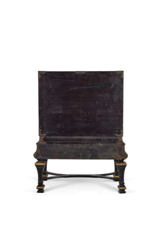 CABINET EN LAQUE NASHIJI NOIRE ET OR DE STYLE EXPORT - Foto 6 CABINET EN LAQUE NASHIJI NOIRE ET OR DE STYLE EXPORT - Foto 6