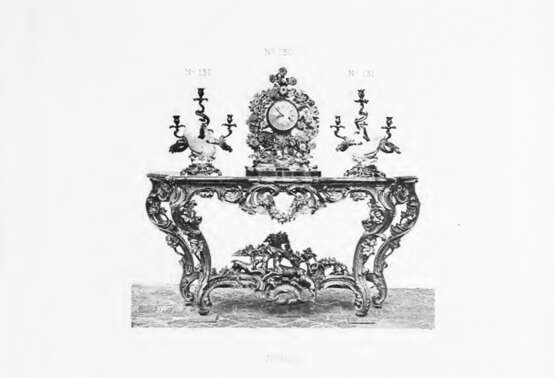 PAIRE DE CANDÉLABRES AUX CYGNES D'ÉPOQUE LOUIS XV - Foto 3