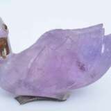 Amethyst figurine Swan Early 20th century - photo 3