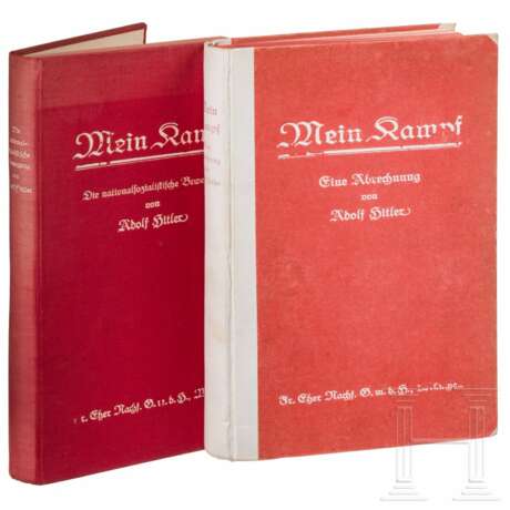 "Mein Kampf" Band 1 und 2, jeweils Erstausgaben - photo 1