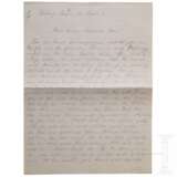 Hermann Göring - zweiseitiger Liebesbrief Nr. "8." an Carin, datiert "Dienstag Morgen 30. August 21" - photo 1