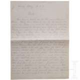 Hermann Göring - hochdramatischer zweiseitiger Liebesbrief Nr. "9." an Carin, datiert "Dienstag Mittag 30. August 21" ("Soll ich wieder zum Morphium greifen?") - фото 1