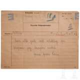 Carin Göring - Telegramm Nr. "2" an Hermann Göring vom 2. September 1921 - photo 1