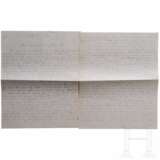 Hermann Göring - vierseitiger hocherotischer Liebesbrief Nr. "15." an Carin, datiert "3. Sept. 21 Morgen" ("diesen Brief musst Du sofort verbrennen, wenn Du ihn gelesen hast") - фото 1