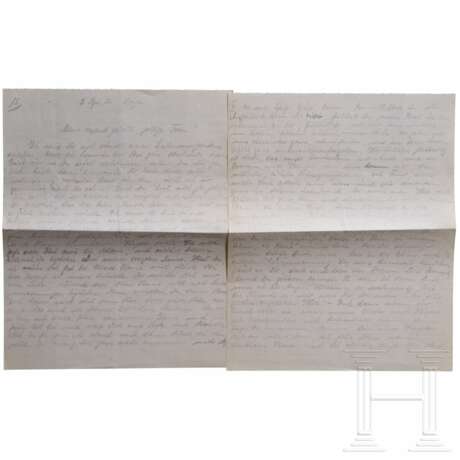 Hermann Göring - vierseitiger hocherotischer Liebesbrief Nr. "15." an Carin, datiert "3. Sept. 21 Morgen" ("diesen Brief musst Du sofort verbrennen, wenn Du ihn gelesen hast") - фото 1