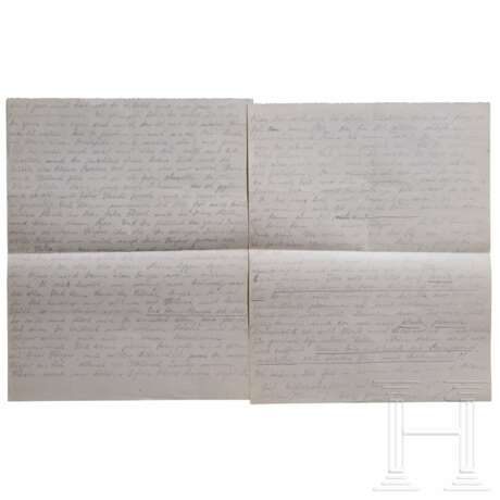 Hermann Göring - vierseitiger hocherotischer Liebesbrief Nr. "15." an Carin, datiert "3. Sept. 21 Morgen" ("diesen Brief musst Du sofort verbrennen, wenn Du ihn gelesen hast") - фото 2