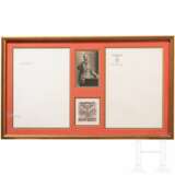 Adolf Hitler - Exlibris und zwei Blankobögen Briefpapier - фото 1